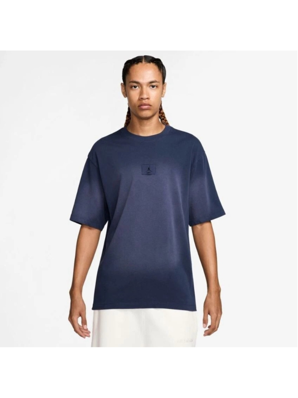 Nike Jordan Essentials Jumpman Men's Dark Blue T-Shirt Sz Medium FZ1914-410